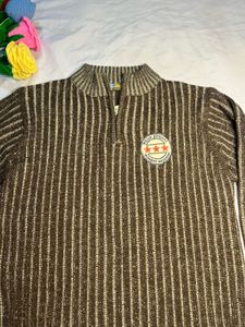 Striped Knit Sweater