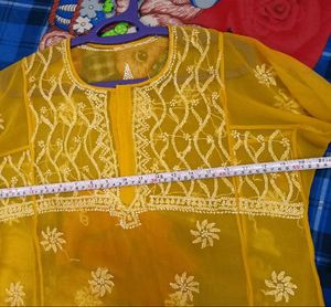 chikan kurti combo 😍🔥chikankari embroidery
