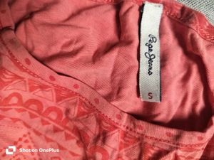 Pepe Jeans Coral Print T-Shirt