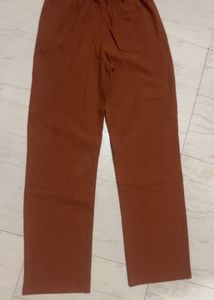rust Casual Pants