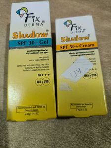 Fix Derma Shadow Sunscreen SPF 30 &amp; 50