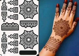 Henna Tattoo Stencils