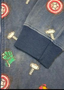 Sweatshirt Hoodie With Zip