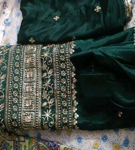 Royal Blue Embroidered Lehenga Choli -semi Stitch