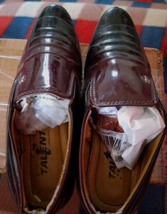 Men's Brown Slip-On Dress Shoes
