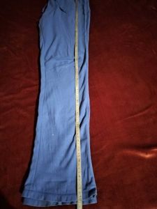 Blue Stretchable Trouser.