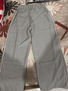 Stylish Grey Wide-Leg Pants