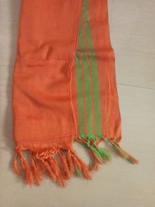 Orenge Dupatta &amp; Bottom Febric