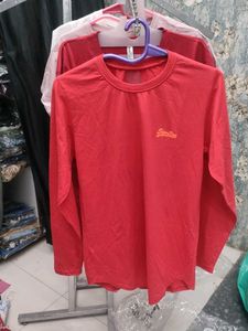 Red Long Sleeve T-Shirt