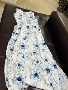 Floral Print Sleeveless Maxi top