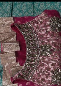 Designer Embroidered Silk Blouse