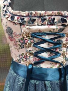 Floral Germanic Drindl dress