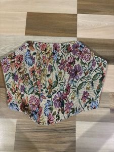 Floral Corset Top