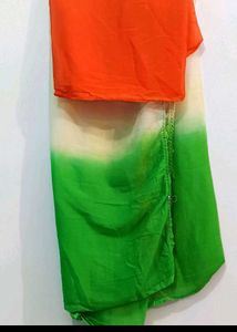 Tiranga Colour Dupatta