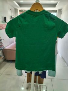 Kids Green Polo T-Shirt