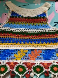 Boho Crochet Tank Top