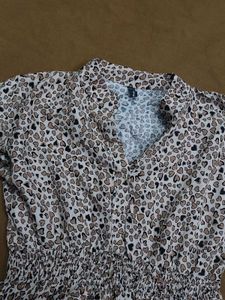 Chic Printed A-Line Dress