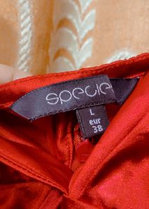 Red Colour Hot Night Dress.