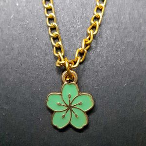 Flower Charm Necklace