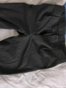 Mens Charcoal Pleated straight fit pants korean