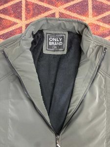 Mens Olive Green NICE Bomber Jacket | Winter
