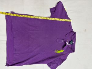 Ralph Lauren Big Polo Purple Tshirt