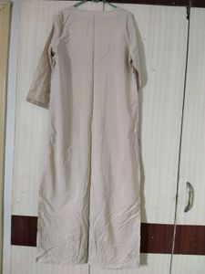 Elegant Beige Kurta Set