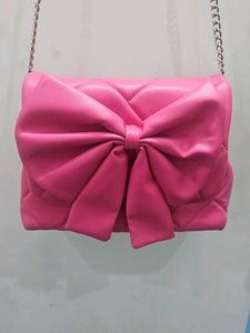 Erin Pink Bow Handbag