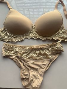 Lace Trimmed Bra &amp; Panty Set 💖