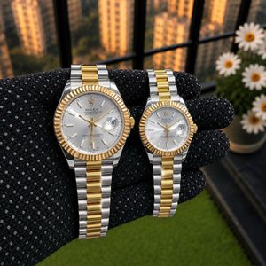 Rolex Couple Watches Set