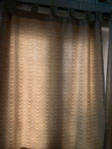 Textured window Curtains