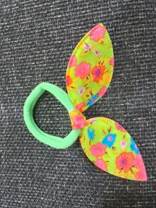 Floral Hair Ties (4)