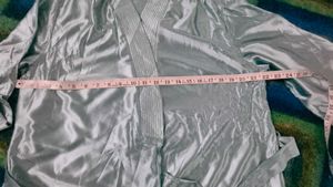 Combo Of Fancy Satin Night Gown