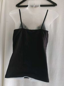 vero moda Black Lace Trim Camisole Top