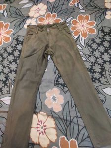 Olive Green Jeans