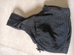 Black Lace Bra
