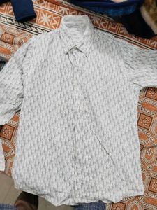 Dior Patterned Long Sleeve Shirt