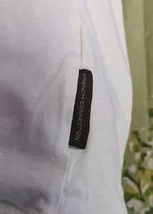 French Connection Men's White T-shirt