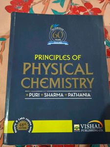 Principles of Physical Chemistry - Puri, Sharma, P