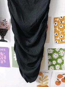 Front Cut Bodycon Dress