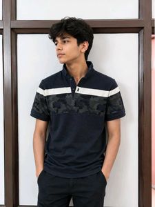 Men's Camouflage Polo T-Shirt