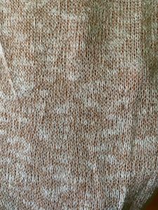 Women's Pink Marled Knit Top