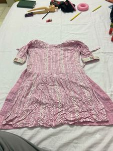 Beautiful Pink Kurta Set for kids