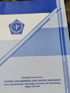 M.A. Mass Communication Textbook
