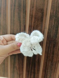 Handmade Crochet bow Hair Clip