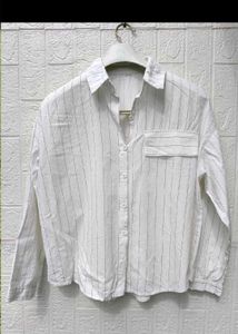 Cute White Collared Shirt