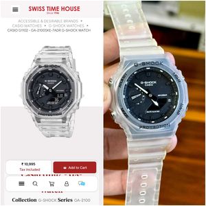 Casio G-Shock Green Analog-Digital Watch