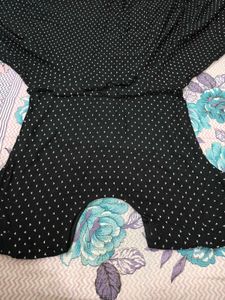 Polka Dot Button-Down Dress
