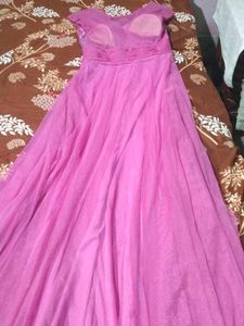Stunning Pink Embellished Gown