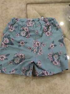 2 Benetton Floral Shorts